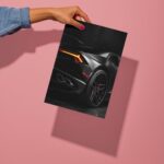 lamborghini huracan supercar metal poster preview