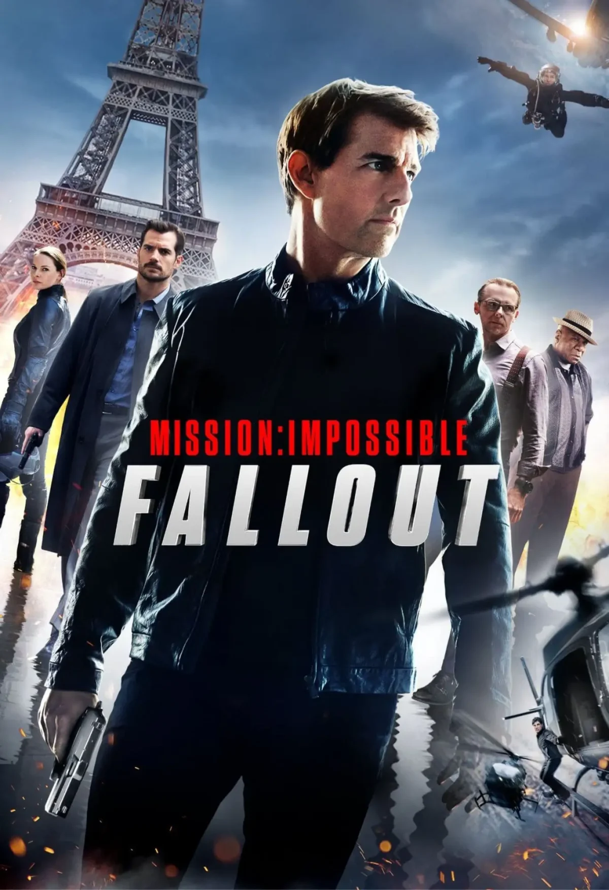 mission impossible movie metal poster
