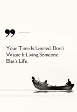 motivational life quote metal poster