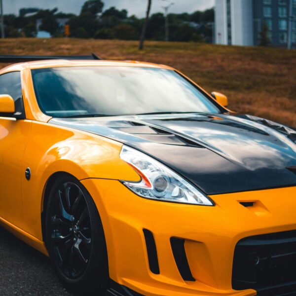 nissan 370z supercar metal poster