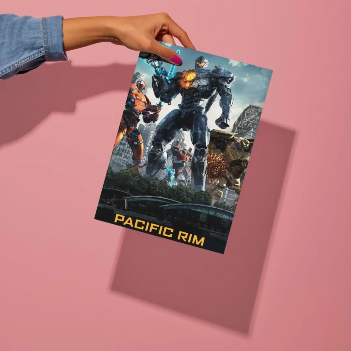 pacific rim movie metal poster preview