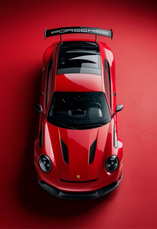 porsche 911 gt3 rs metal poster