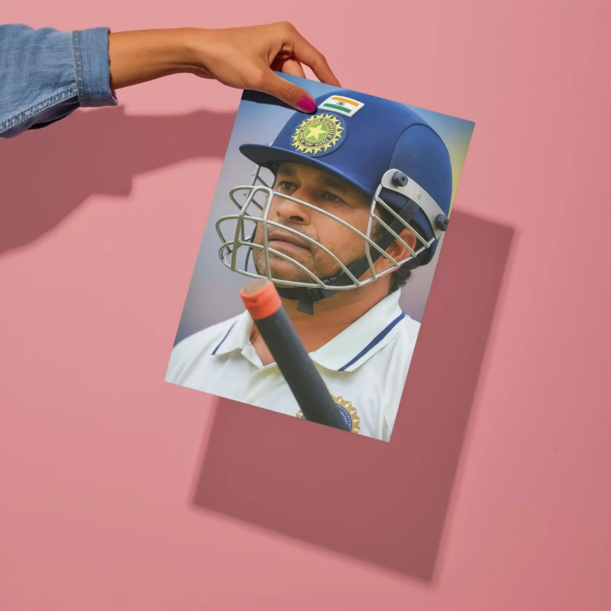 sachin tendulkar metal poster preview