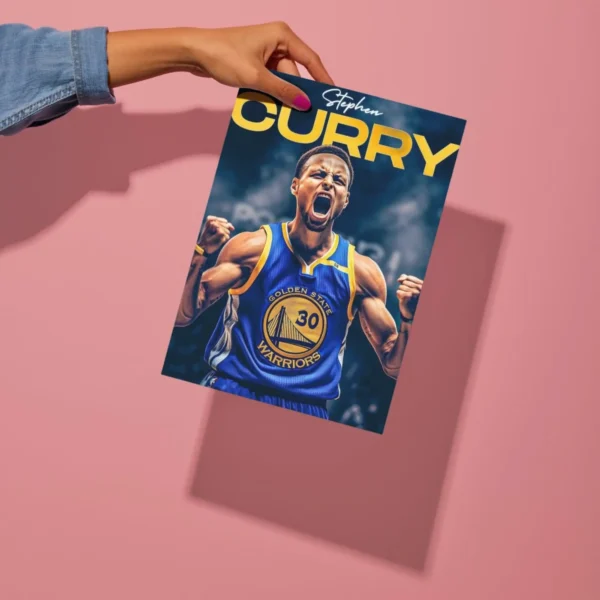 Stephen Curry Metal Poster - Image 4