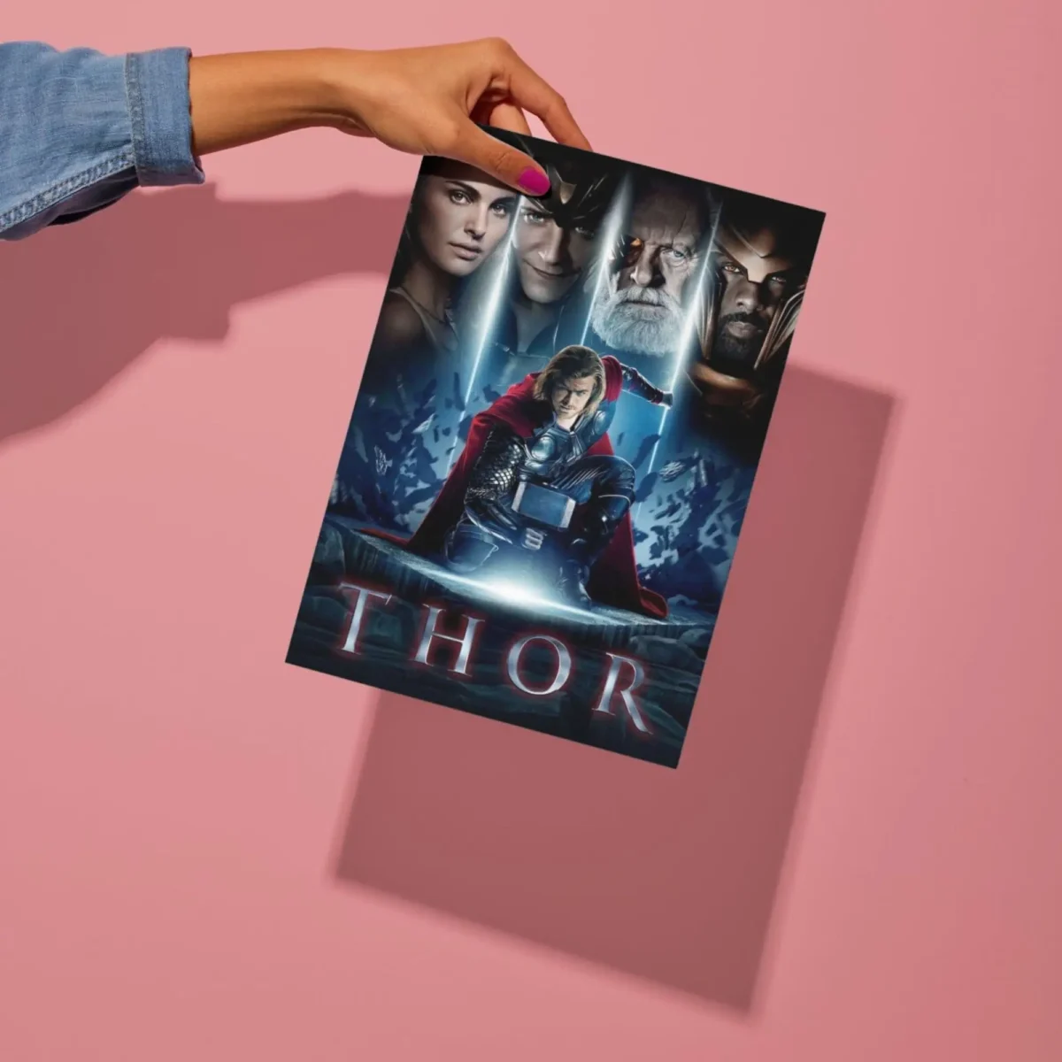 thor movie metal poster preview