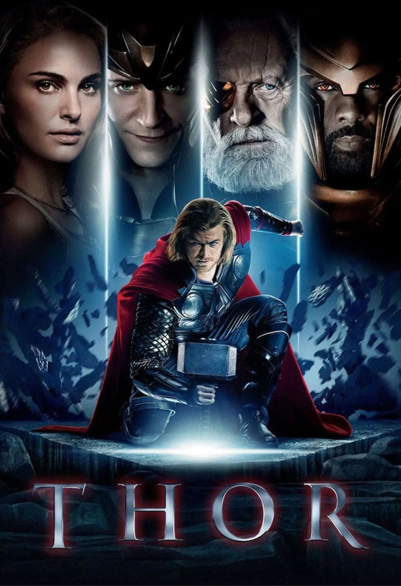 thor movie metal poster