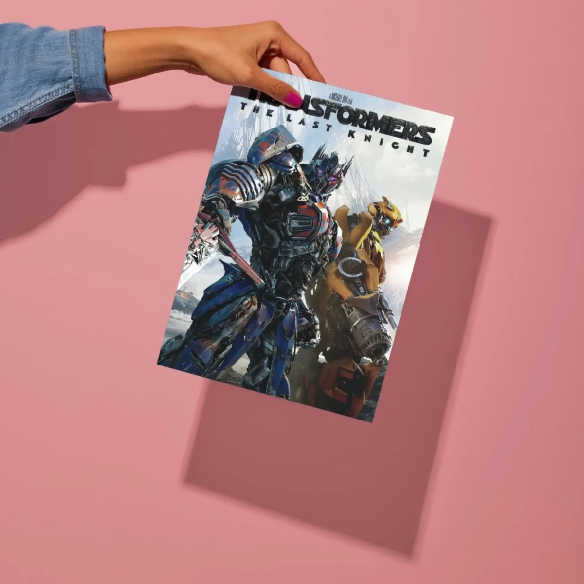 transformers movie metal poster preview