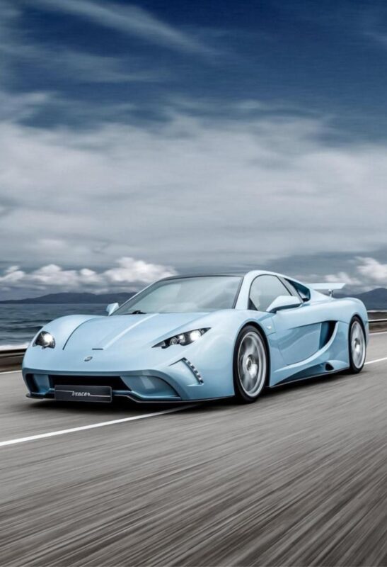 vencer sarthe supercar metal poster