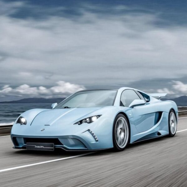 vencer sarthe supercar metal poster