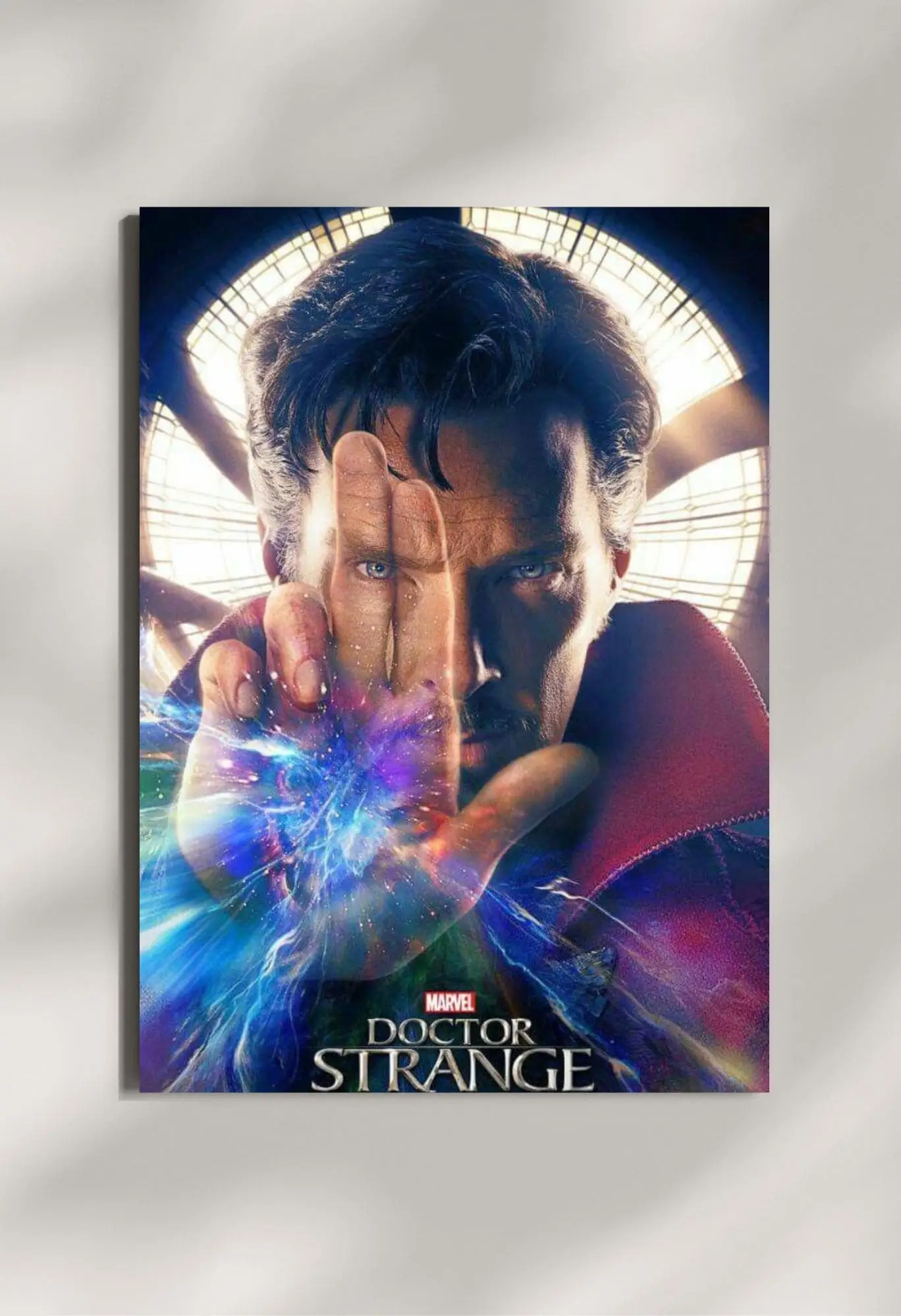 wall mounted doctor strange movie metal poster