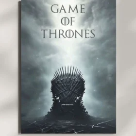 wall mounted game of thrones metal poster
