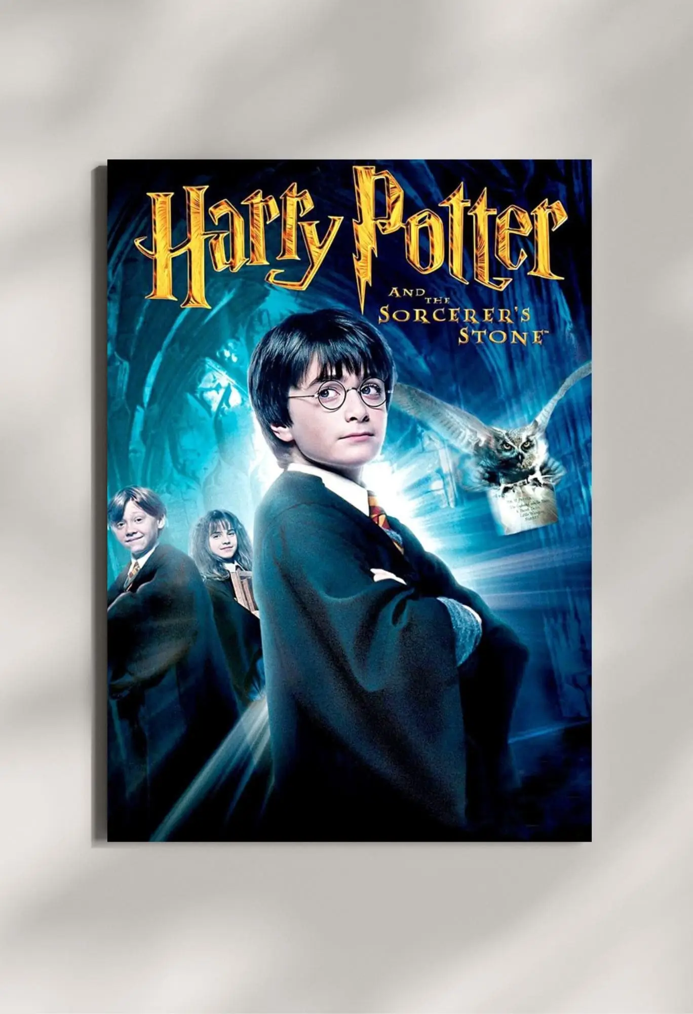 wall mounted harry potter movie metal poster
