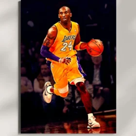 wall mounted kobe bryant metal poster