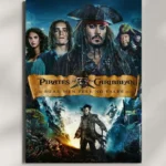 wall mounted pirates of the caribbean movie metal poster