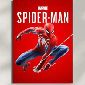 wall mounted spiderman movie metal poster