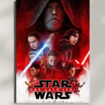 wall mounted star wars movie metal poster