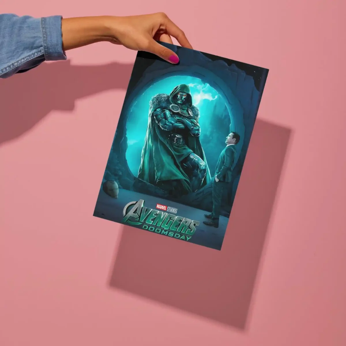 avengers doomsday movie metal poster preview