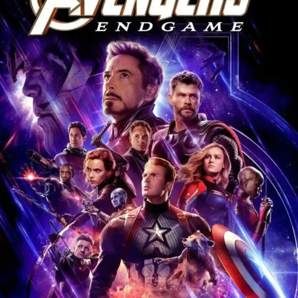 avengers endgame movie metal poster