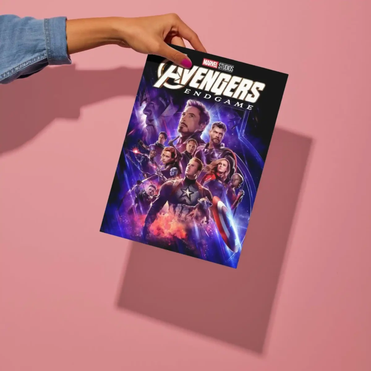 avengers endgame movie metal poster preview