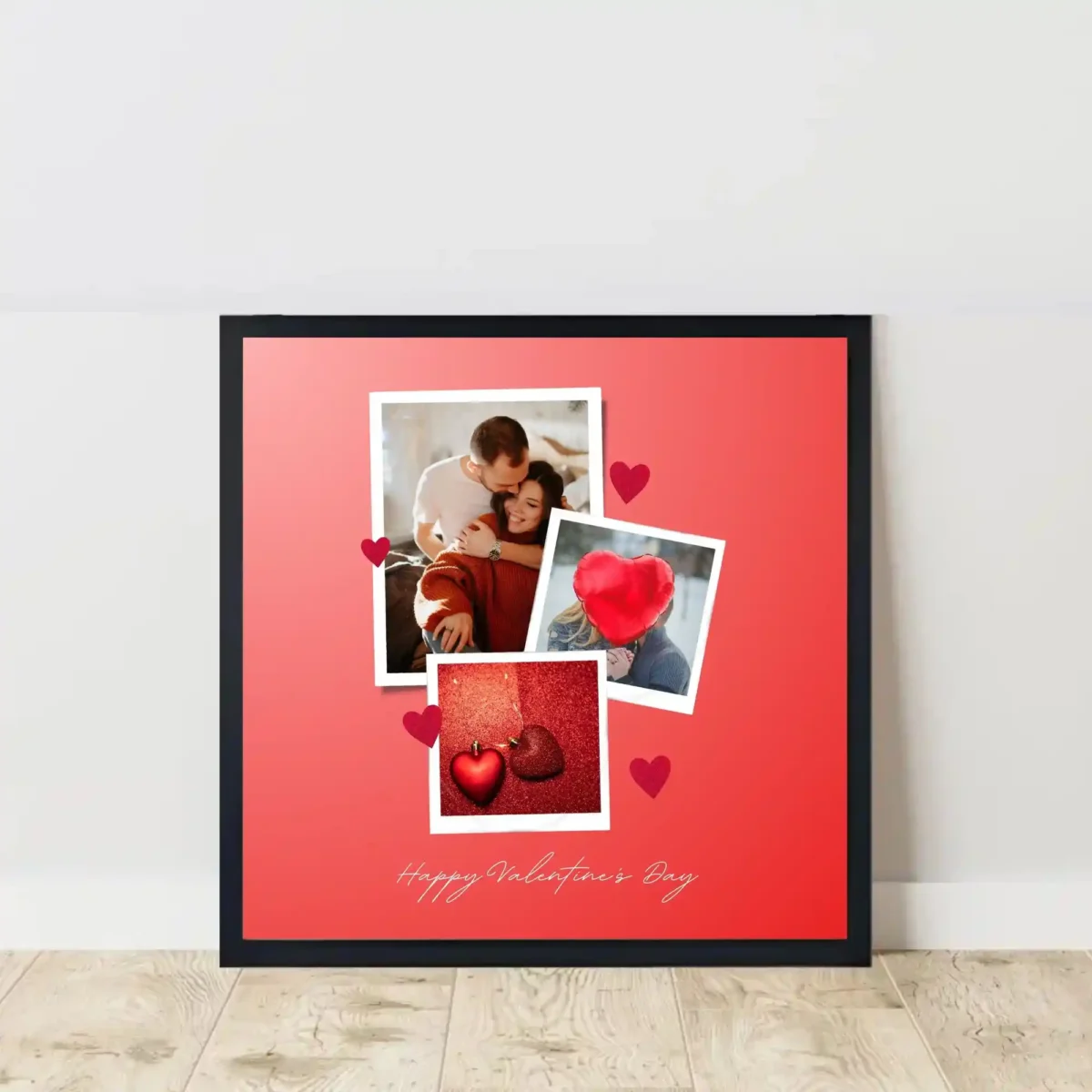 be my valentine frame on floor