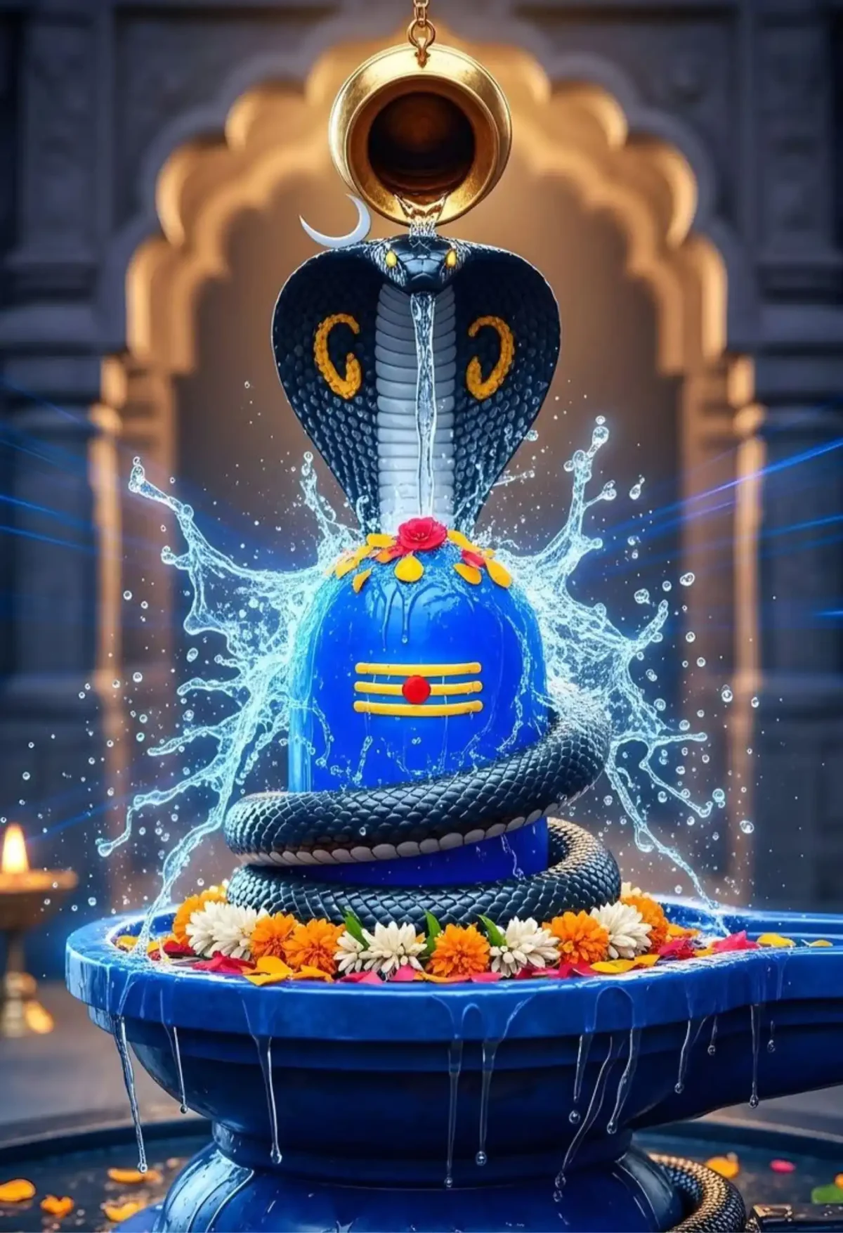 bholanath metal poster