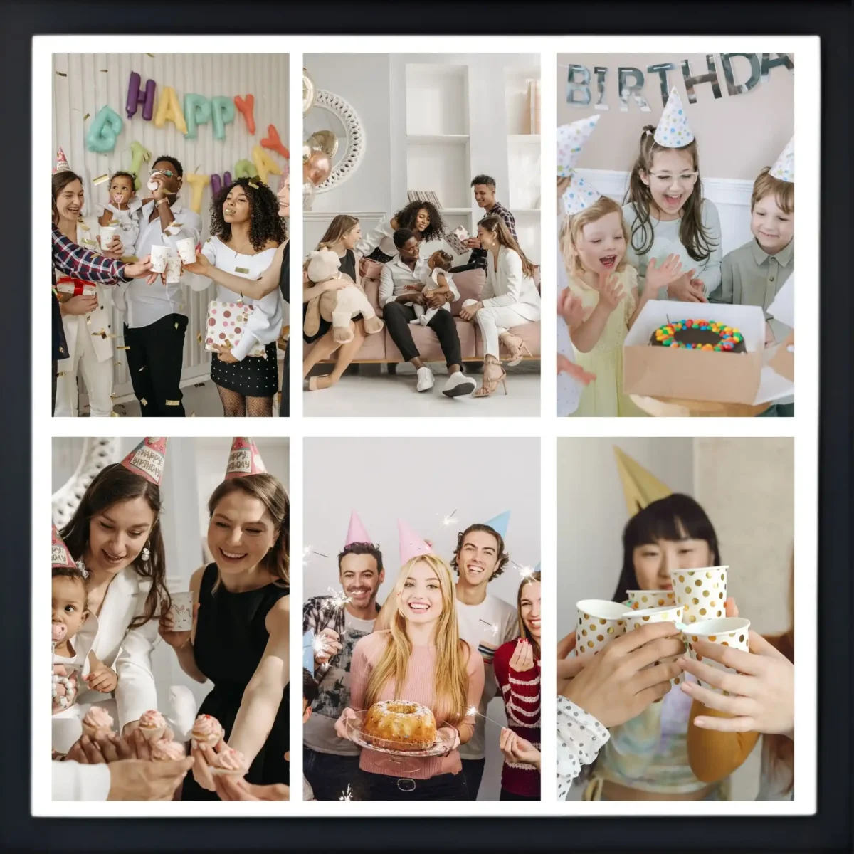 birthday happiness frame