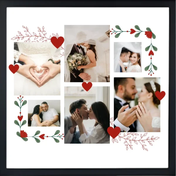 blissful moments collage frame