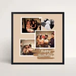 celebrate & cheers frame front view