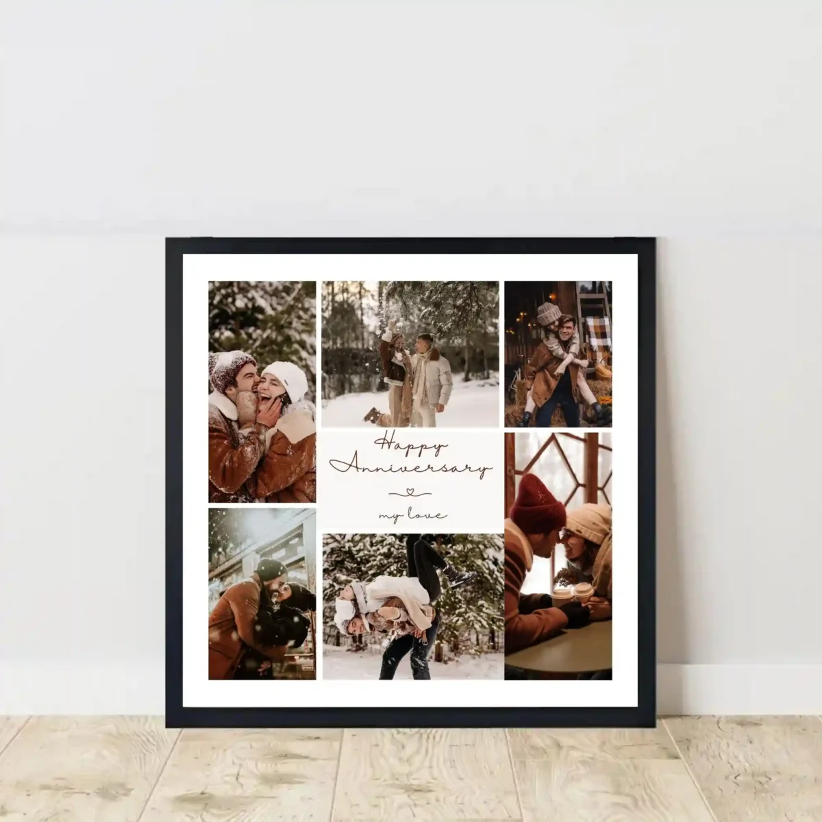 cozy moments frame on floor