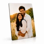 Custom Metal Poster with personalized photo printed on premium aluminium with glossy finish
