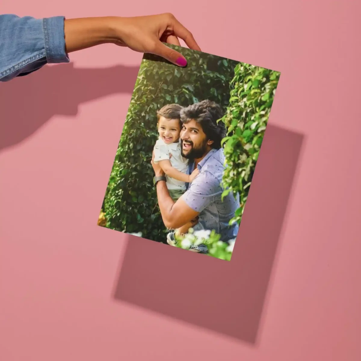 custom metal poster preview