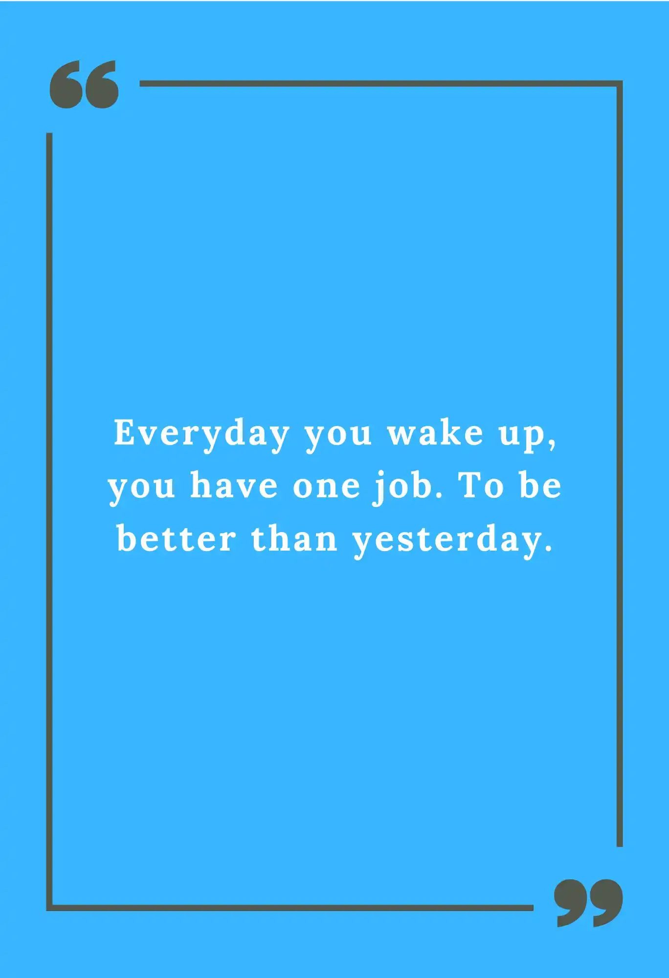 discipline quote metal poster