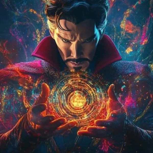 doctor strange metal poster