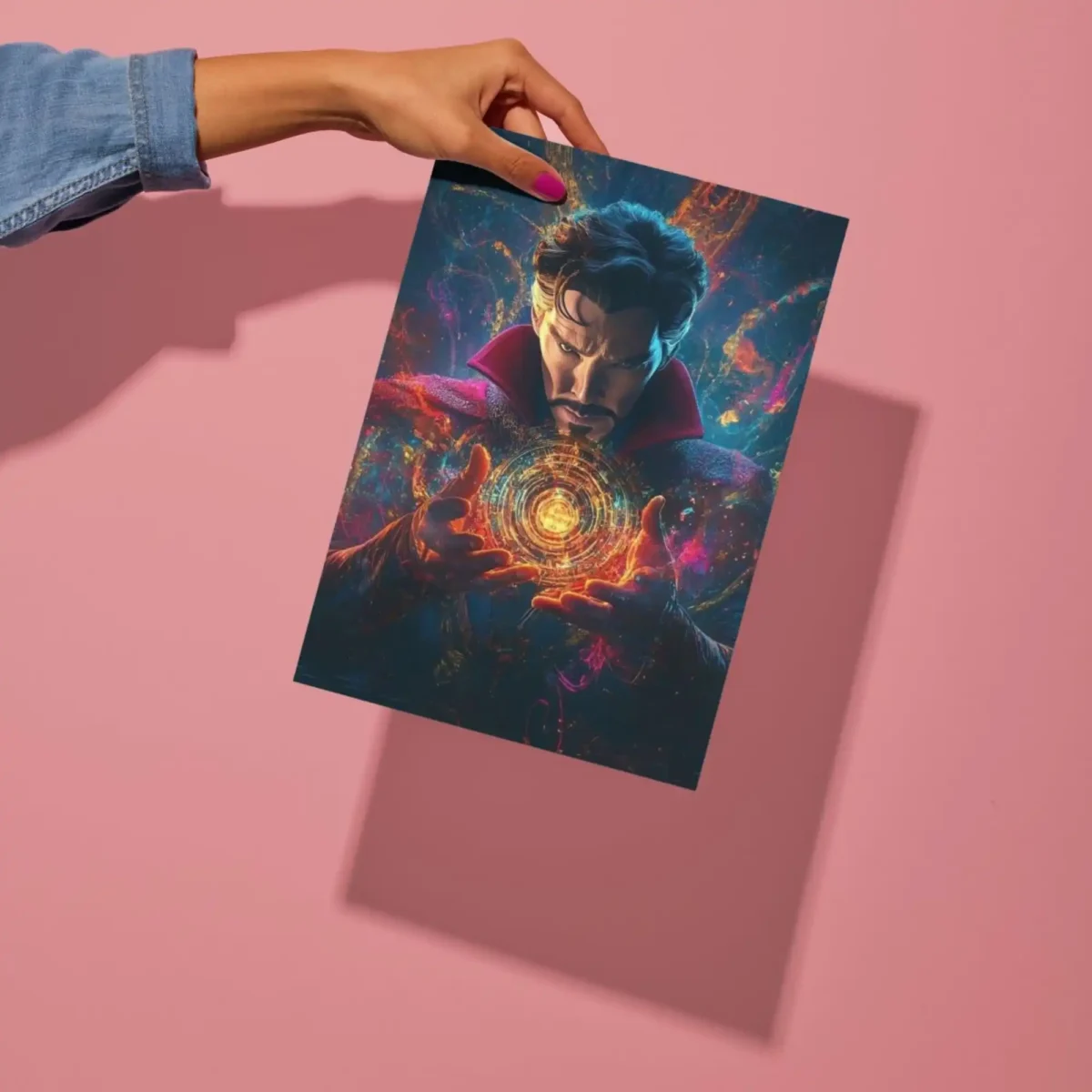 doctor strange metal poster preview