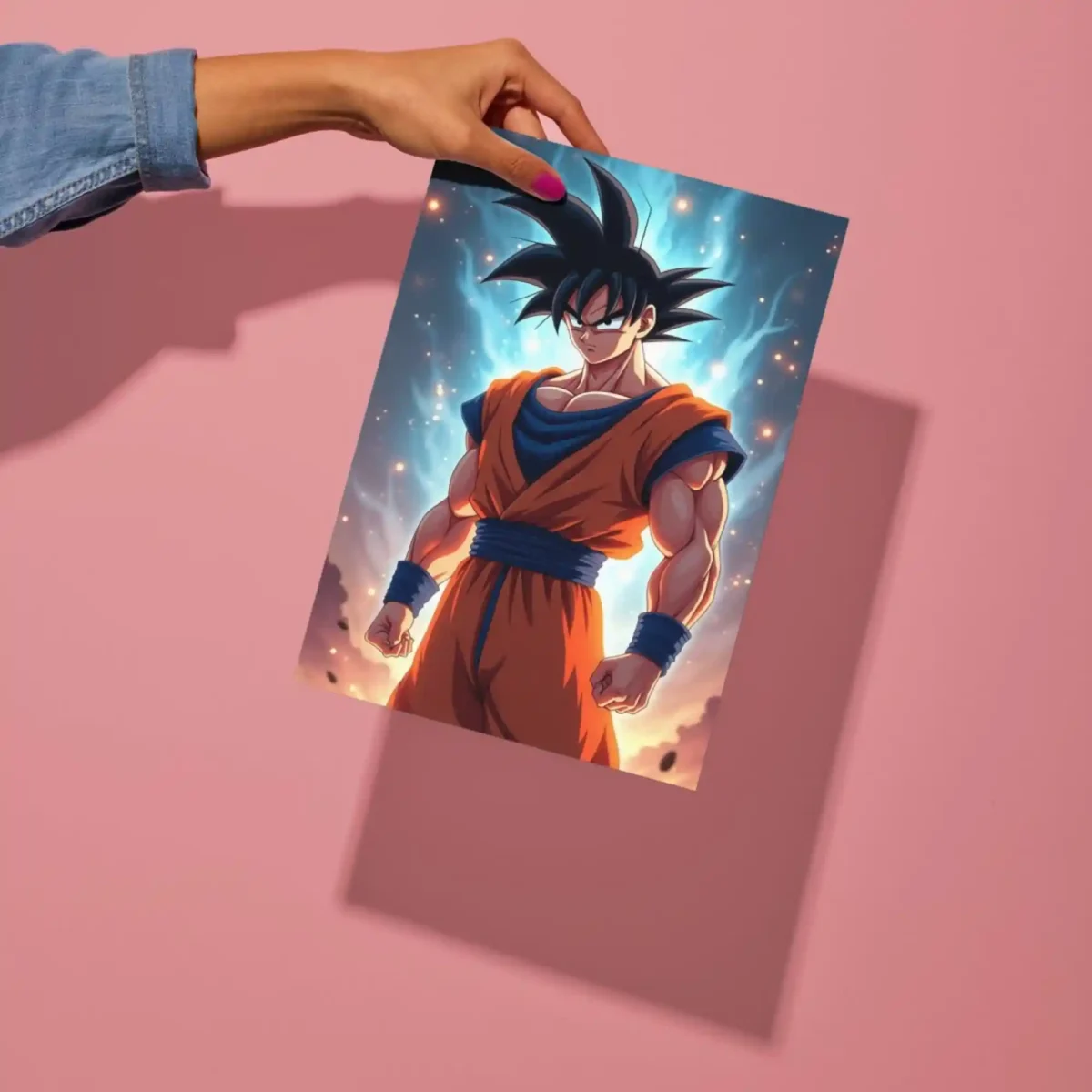 dragon ball z metal poster preview