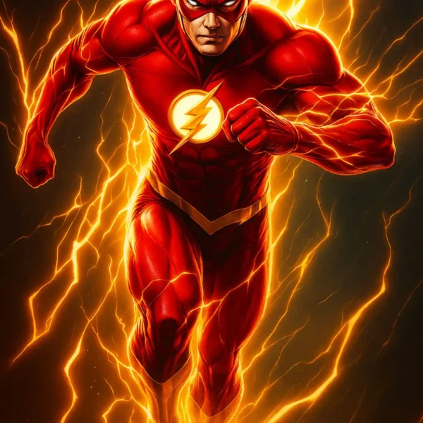 flash metal poster