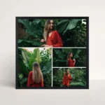 flourishing beauty frame front view