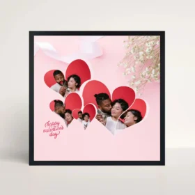 forever in hearts frame front view