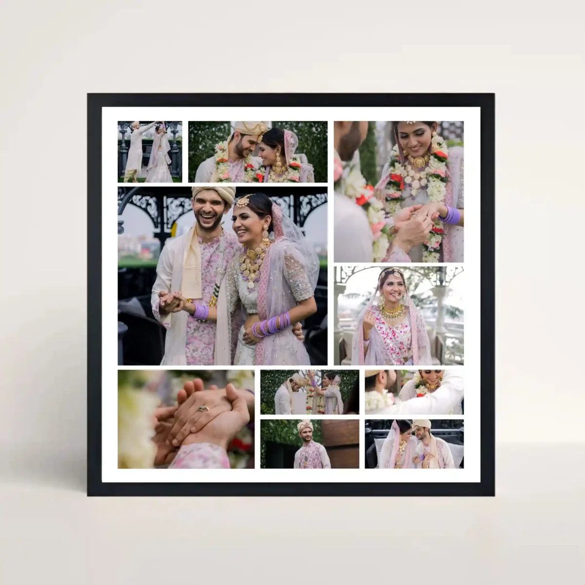 forever memories collage frame front view