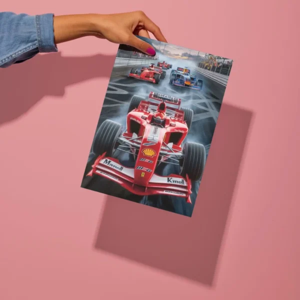 formula one championship metal poster preview