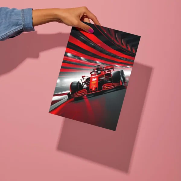 formula one nitro rush metal poster preview