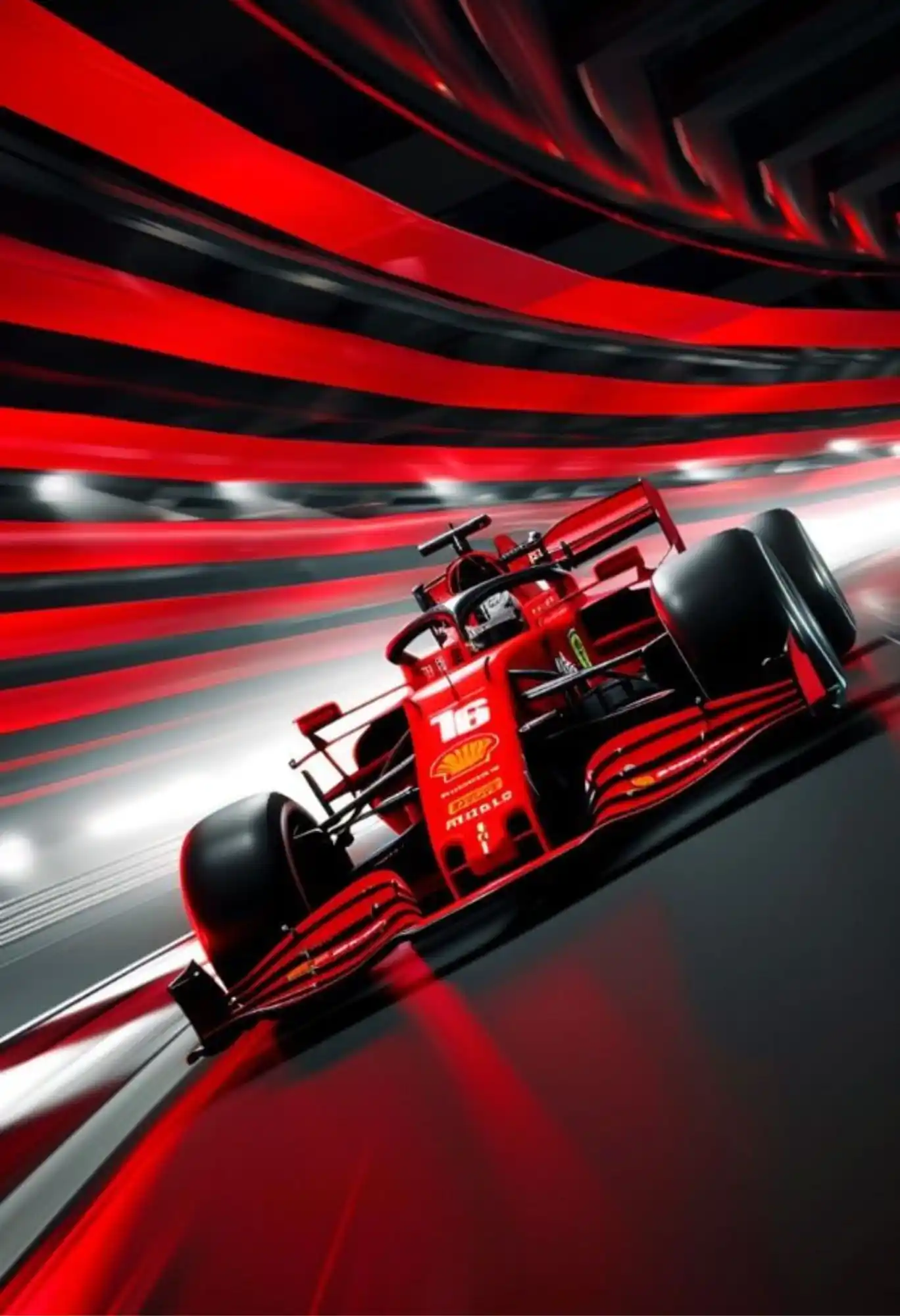 formula one nitro rush metal poster