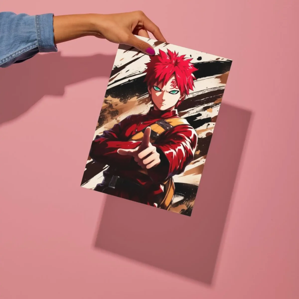 gaara metal poster preview