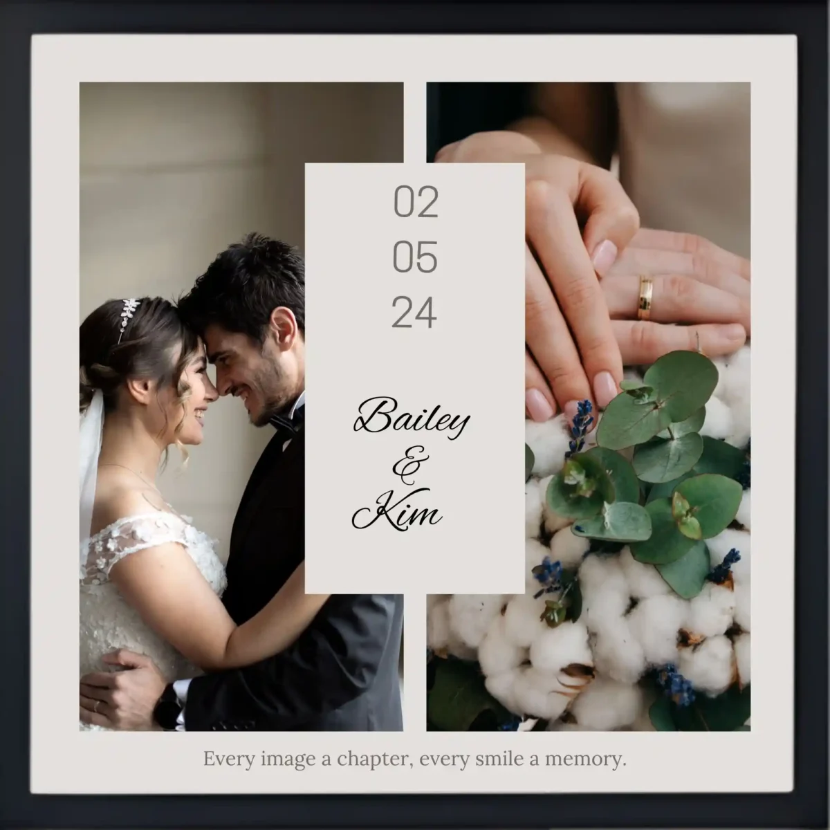 golden anniversary frame