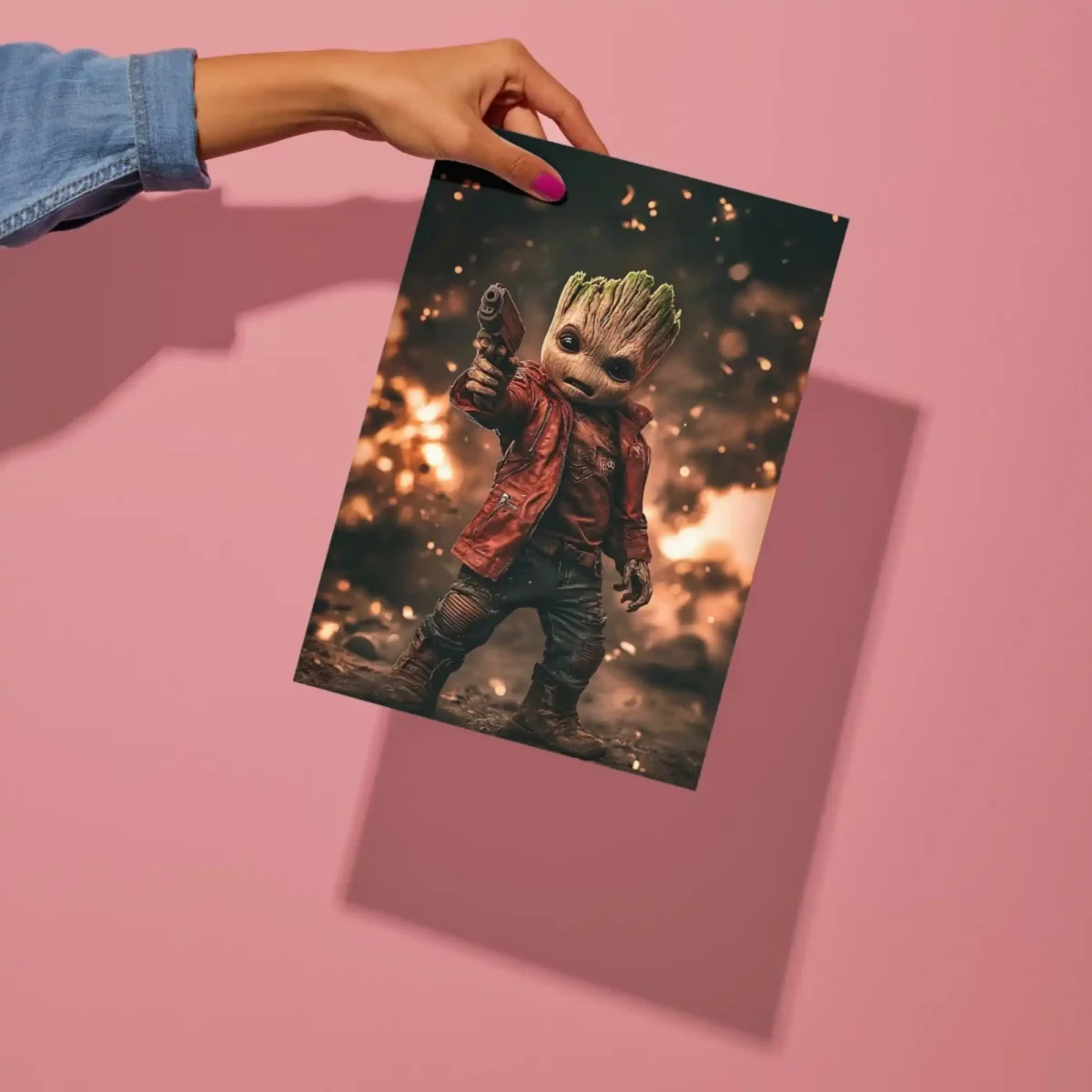 groot metal poster preview