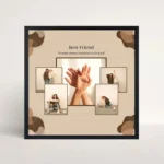 hands of friendship frame front view