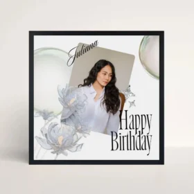 happy moments frame front view