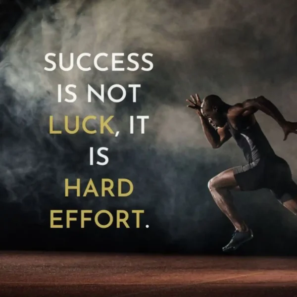 hard work quote metal poster