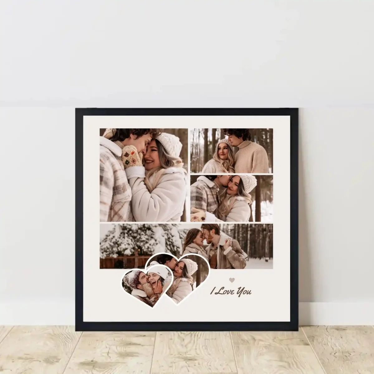 heartfelt visions frame on floor