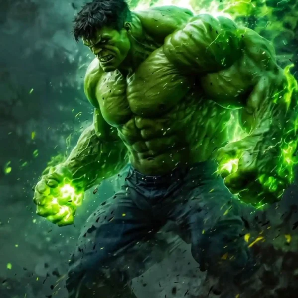 hulk metal poster